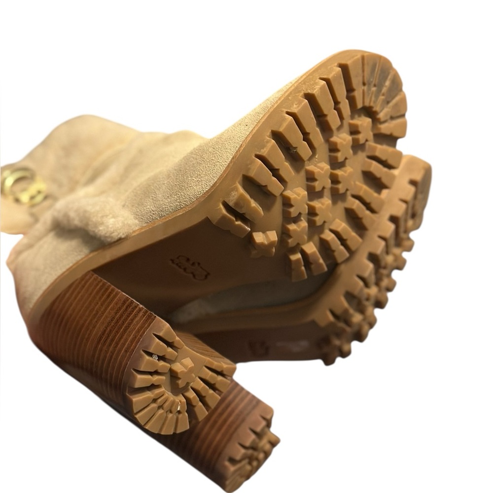 Coach Harlie Suede Bootie Shearing Trim women's 8B - Picture 10 of 15